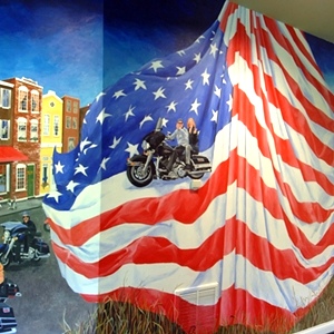 Motorcycle Mural