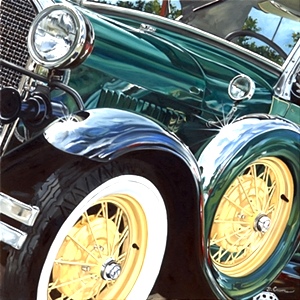 Classic Automotive Art Prints