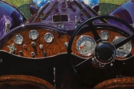 Royal Purple 1936 Jaguar